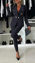 The Executive Agenda Blazer & Pants Suit