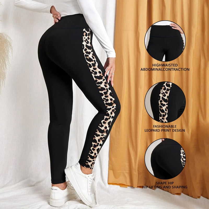 The Leopard Print High-Waist Leggings
