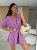 The Weekend Social Surplice Romper