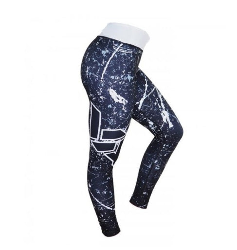The Digital Print Breathable Stretch Leggings