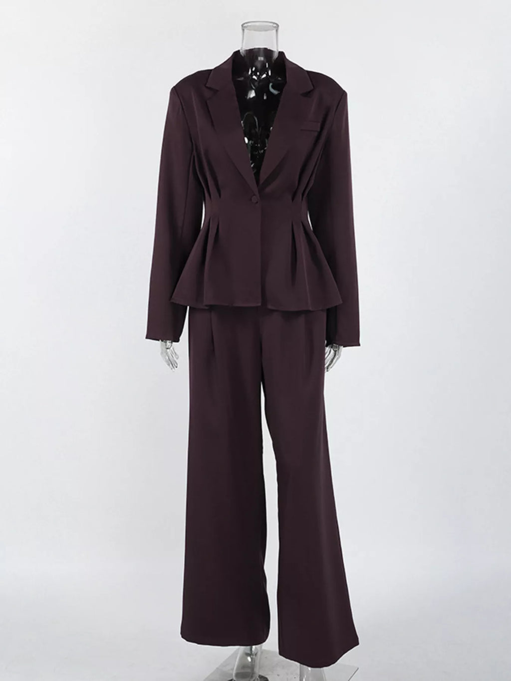 The Espresso Agenda Blazer & Pants Set