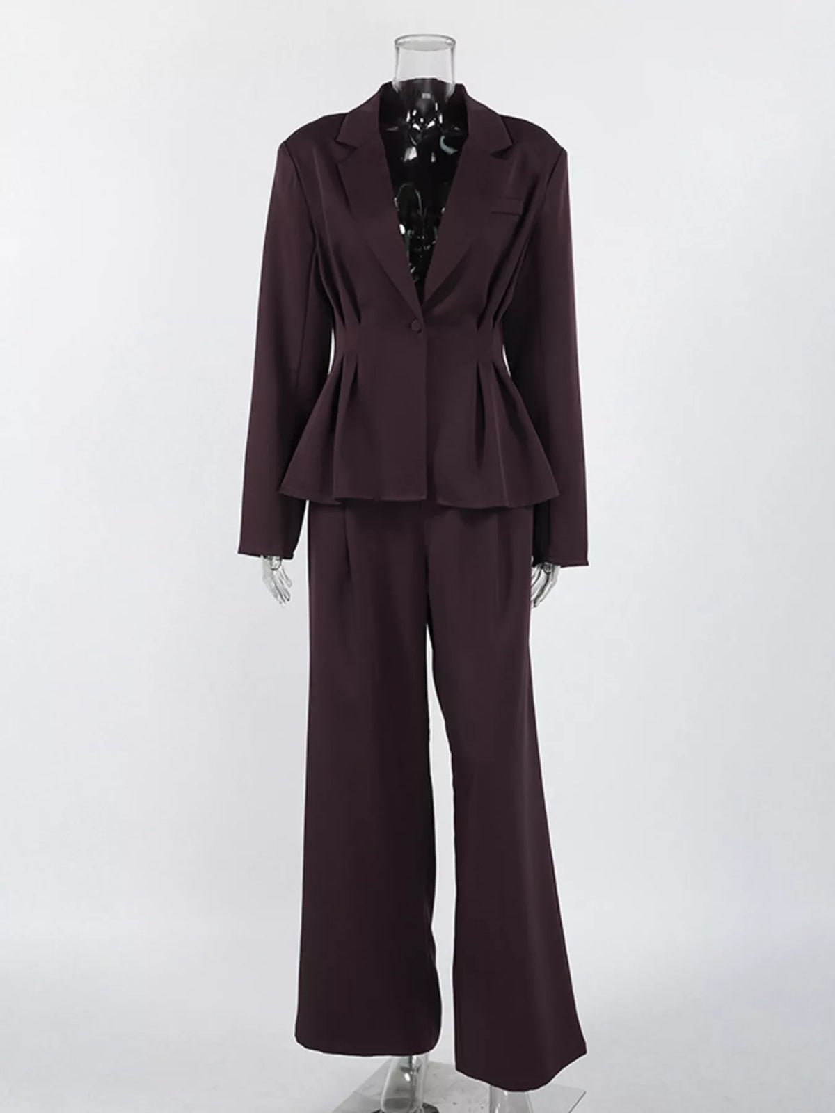 The Espresso Agenda Blazer & Pants Set