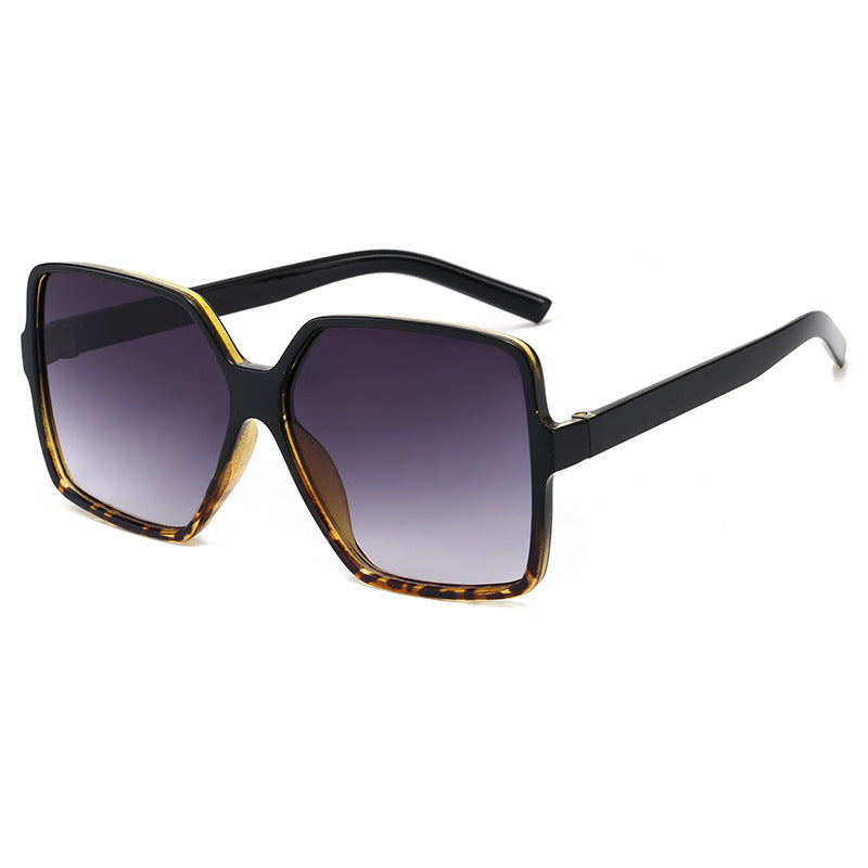 Oversized Vintage Sunglasses – UV400 Big Frame Fashion Shades