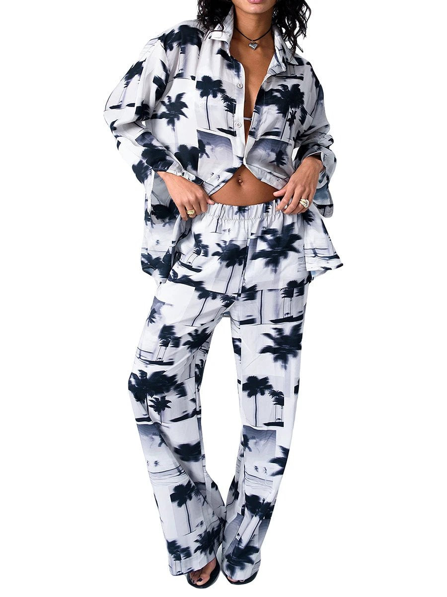 The Wild Leisure Three-Piece Printed Set