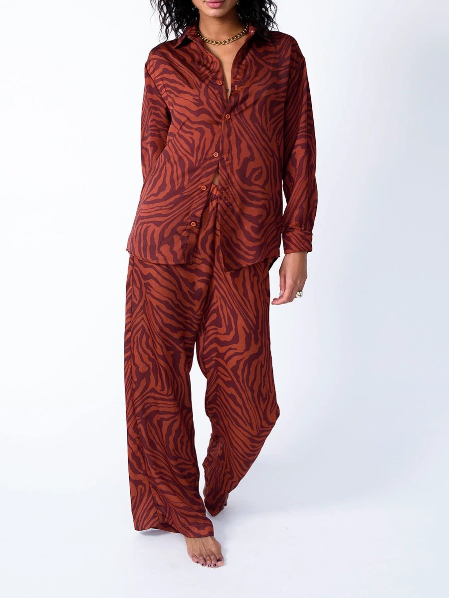 The Wild Leisure Three-Piece Printed Set