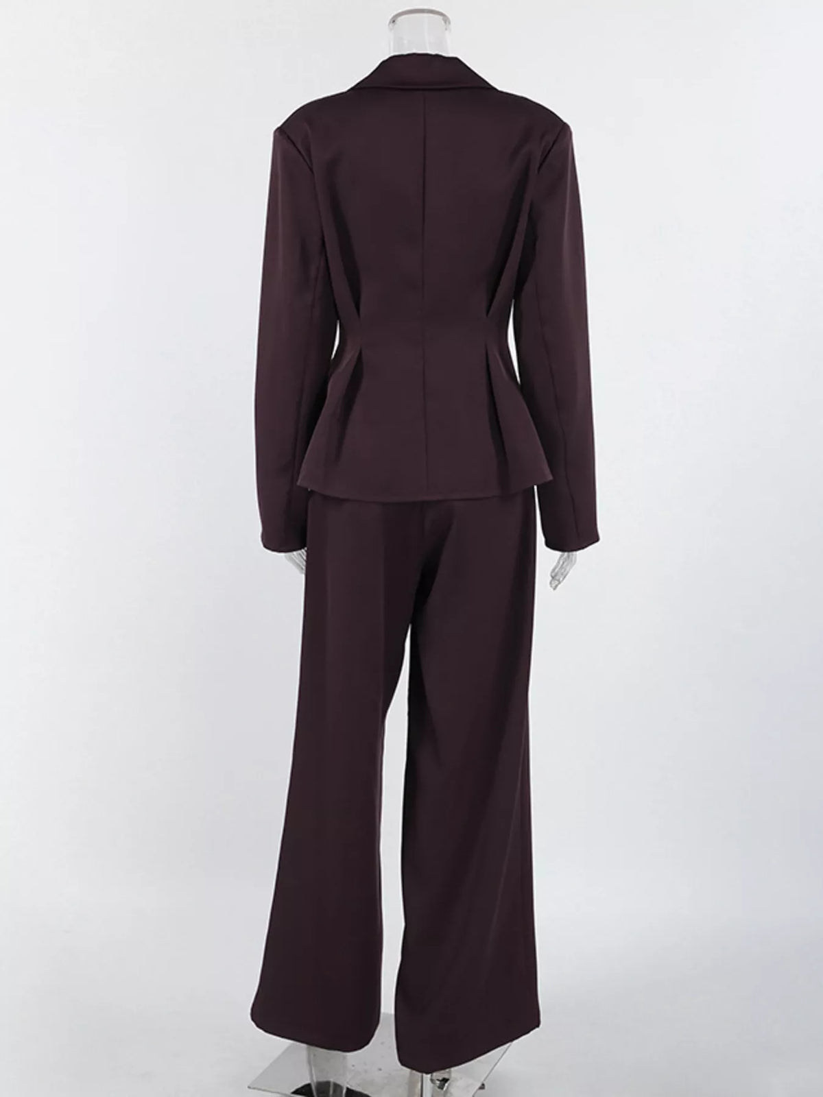 The Espresso Agenda Blazer & Pants Set