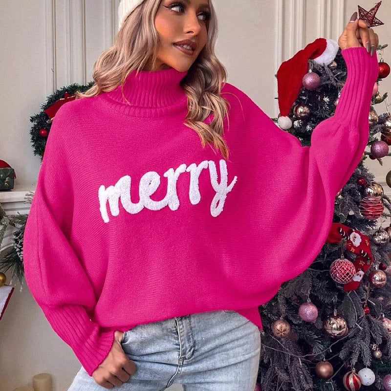 The Festive Social Holiday Turtleneck Sweater