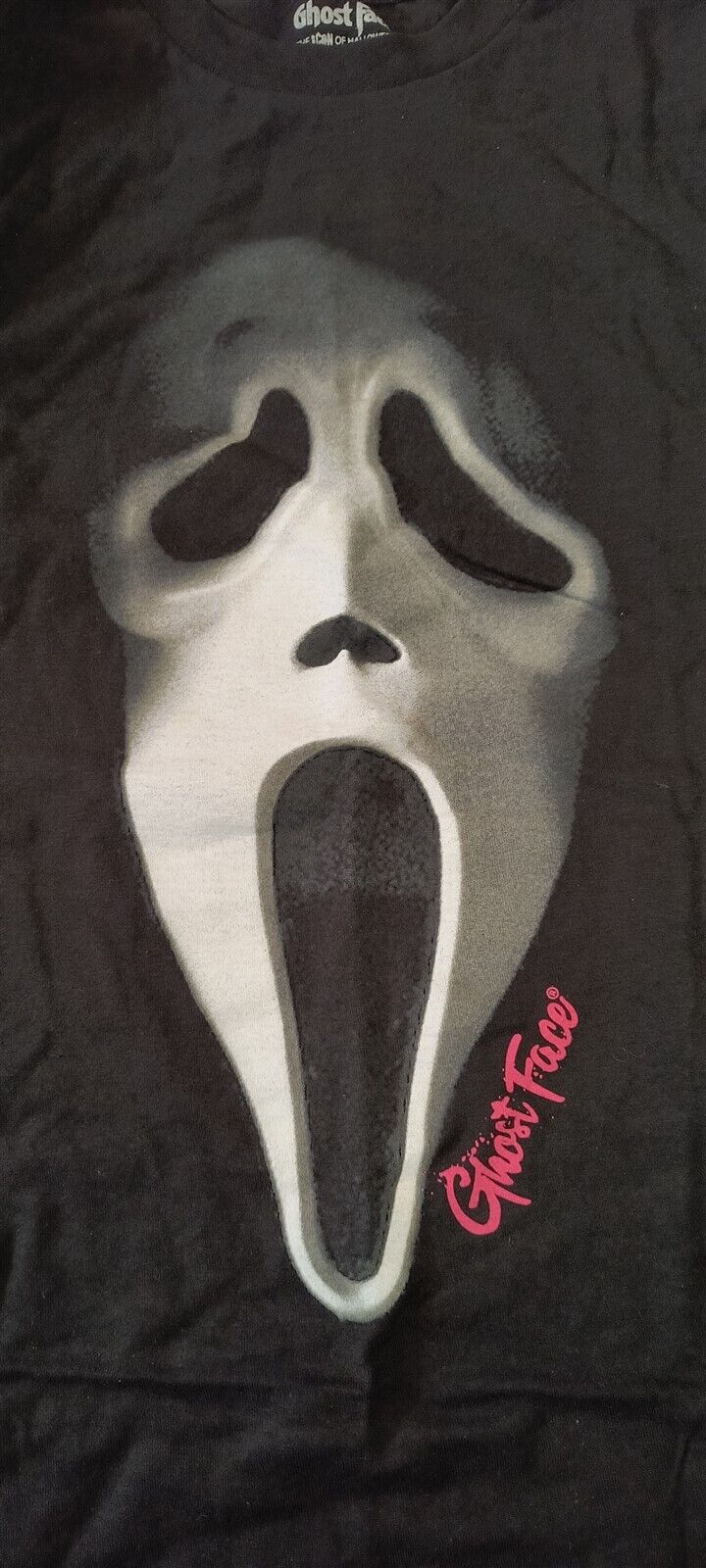 Ghost Face Mask Graphic Tee