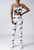 The Studio Swirl Asymmetric Yoga Set