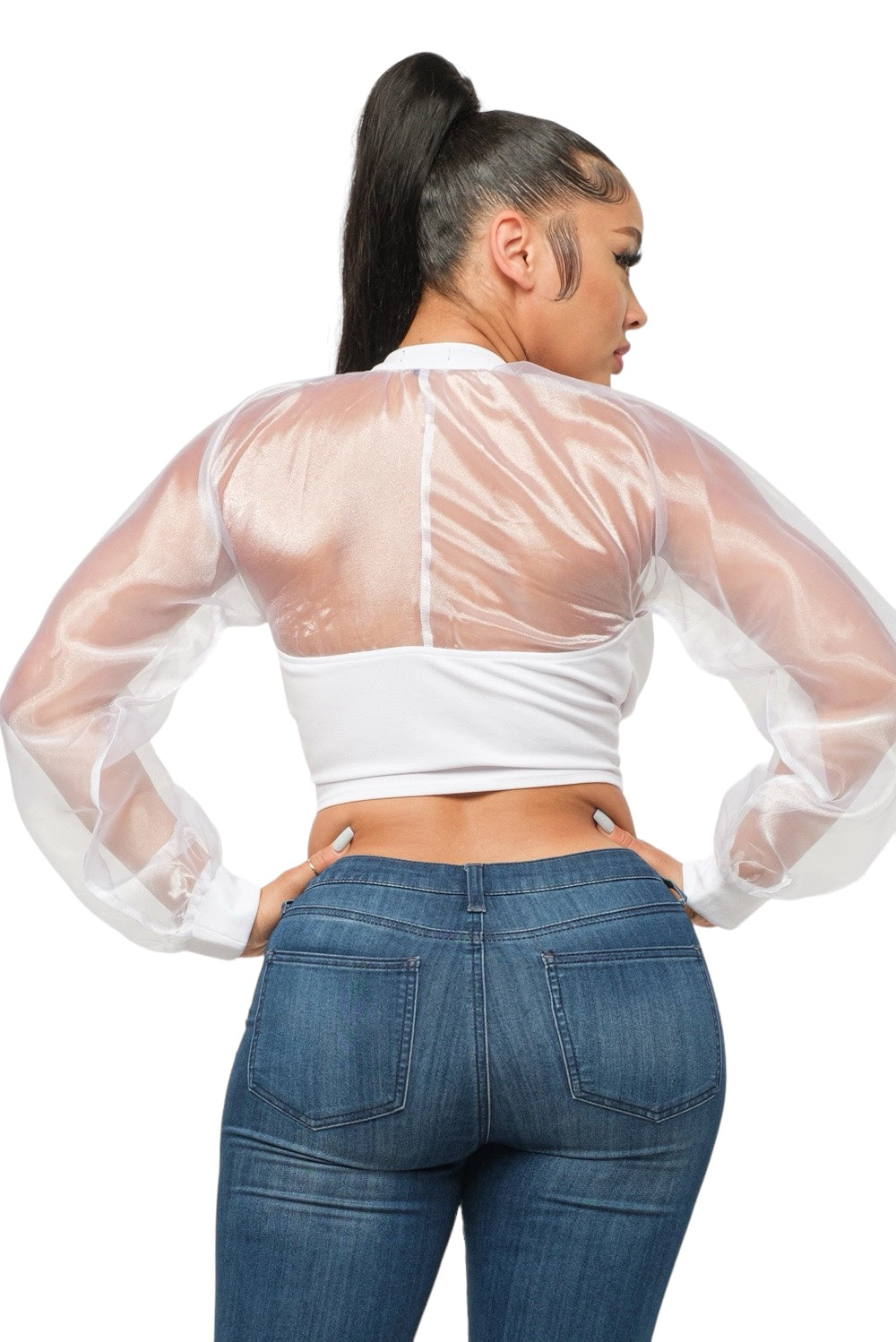 The Hook & Eyelet Keyhole Blouse