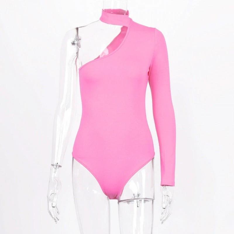 The Asymmetric Affair One-Shoulder Bodysuit