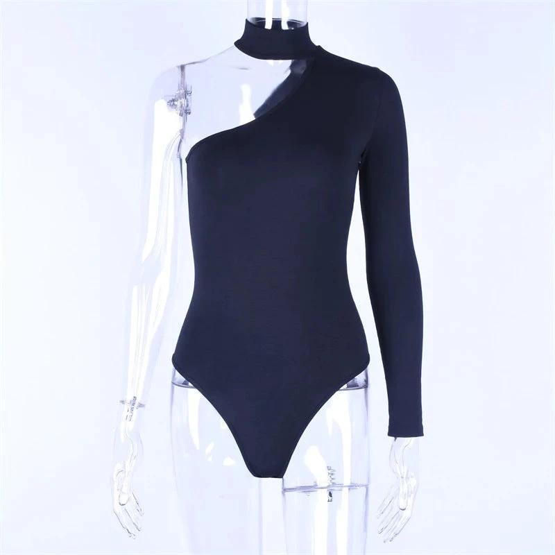 The Asymmetric Affair One-Shoulder Bodysuit