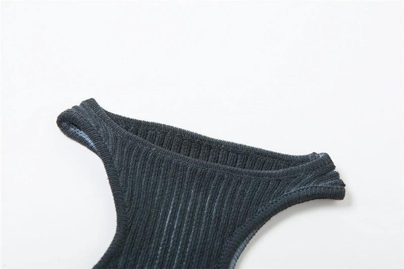 The Blue Hour Gradient Knit Skirt Set