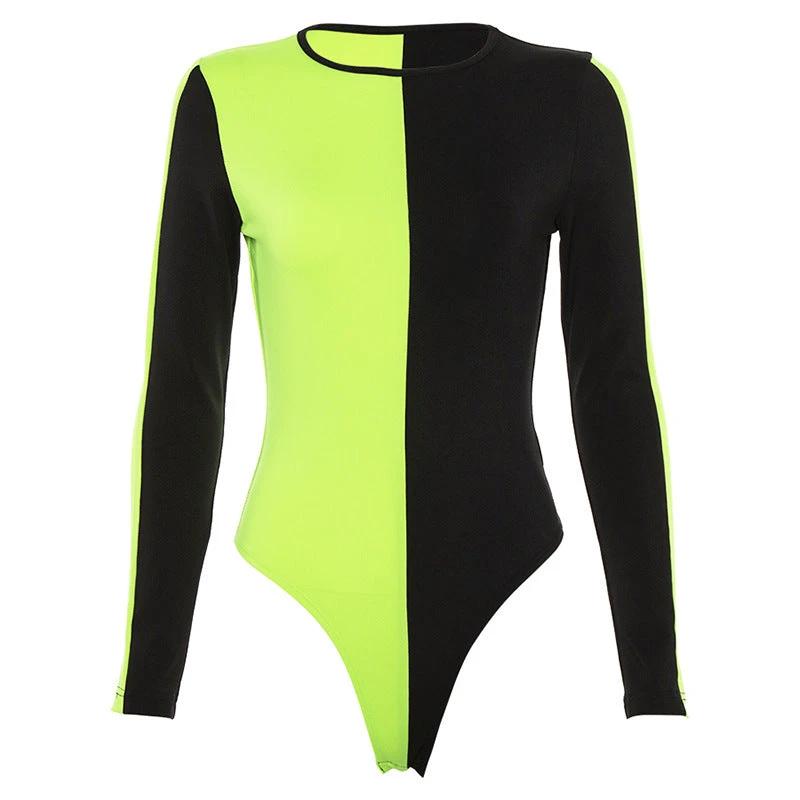 The Contrast Social Colorblock Bodysuit