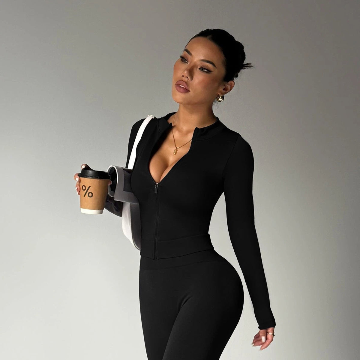The Studio Poise Long-Sleeve Activewear Set