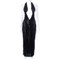 The Wave Affair Cutout Halter Dress