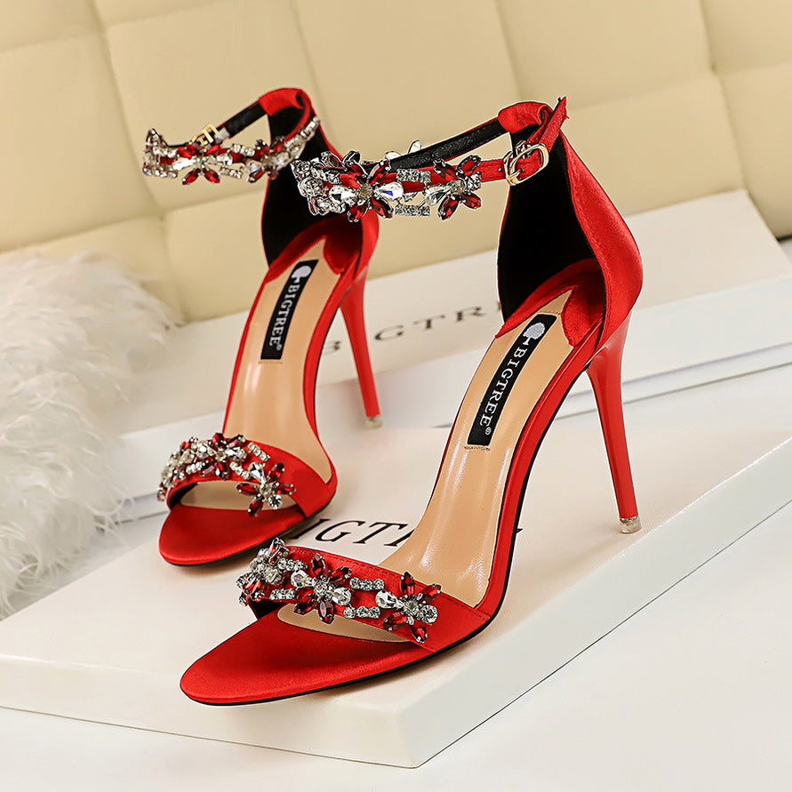 Sexy party high heels women shoes stiletto high heels See size chart under “more details”