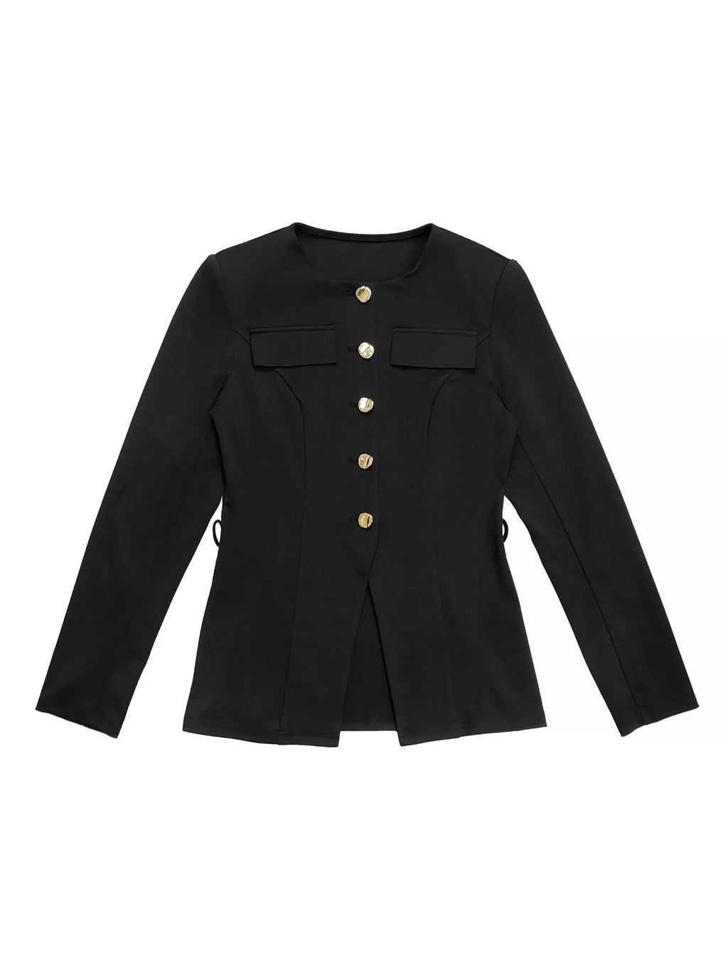 The Executive Hour Button-Front Pants Set