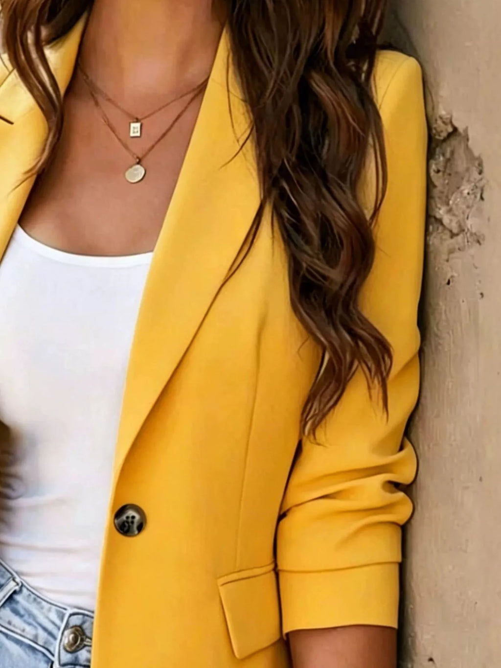 The Office Hours Single-Button Blazer