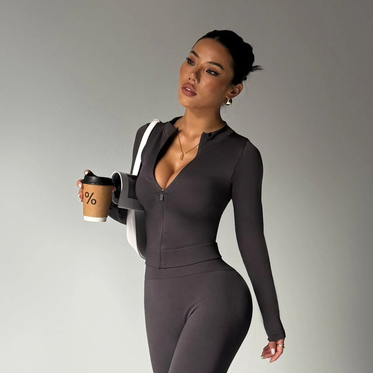 The Studio Poise Long-Sleeve Activewear Set