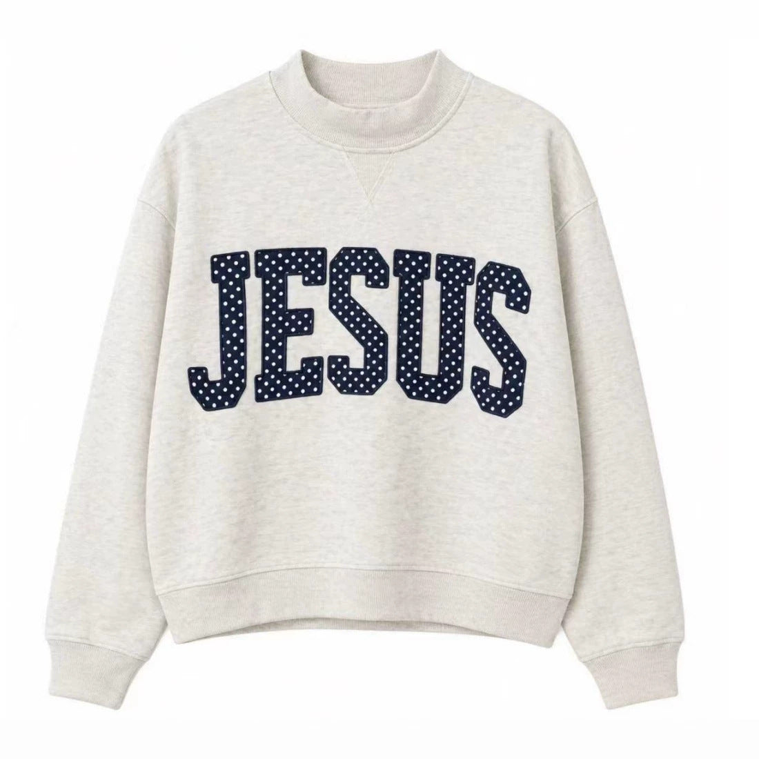 The Faith Statement JESUS Letter Sweatshirt