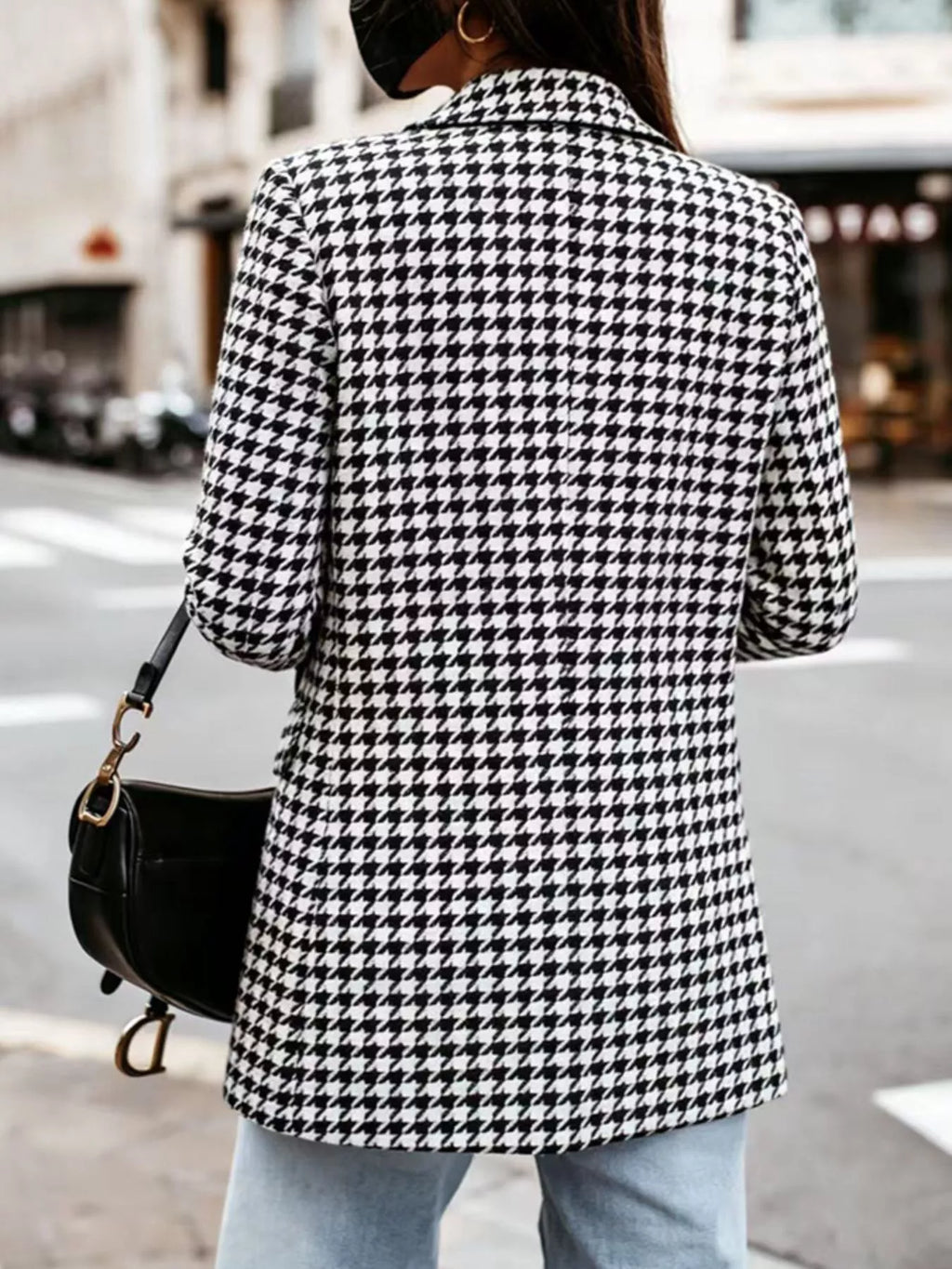 The Uptown Check Houndstooth Blazer