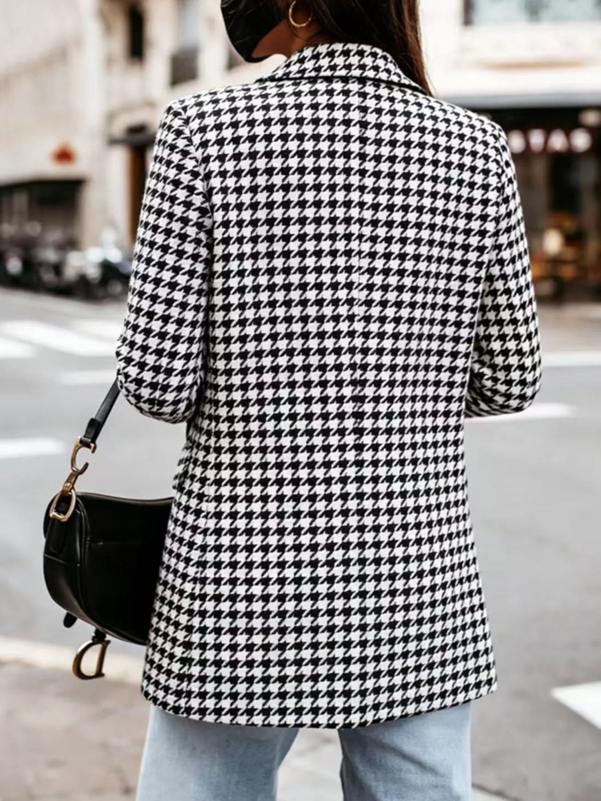 The Uptown Check Houndstooth Blazer