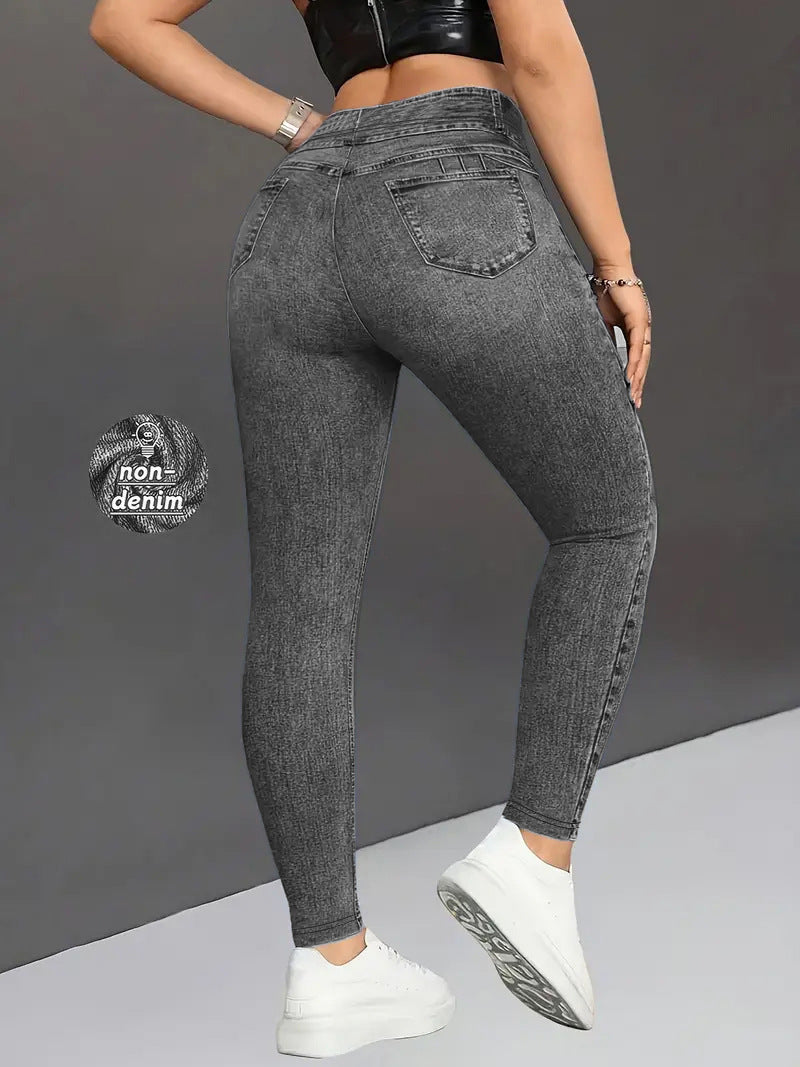 The Leopard Print High-Waist Leggings