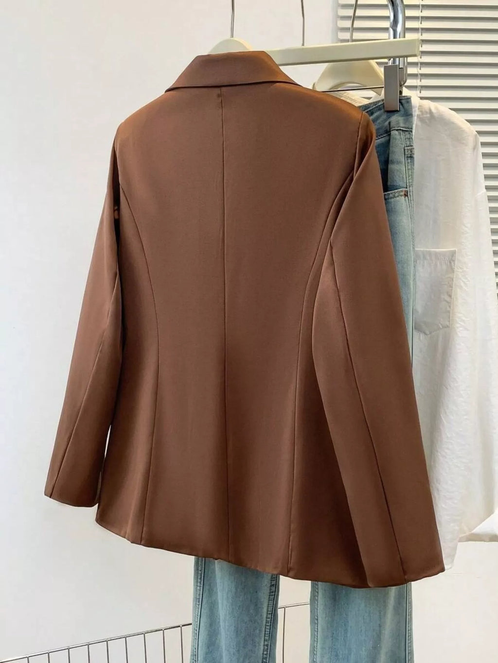 The Office Hours Single-Button Blazer