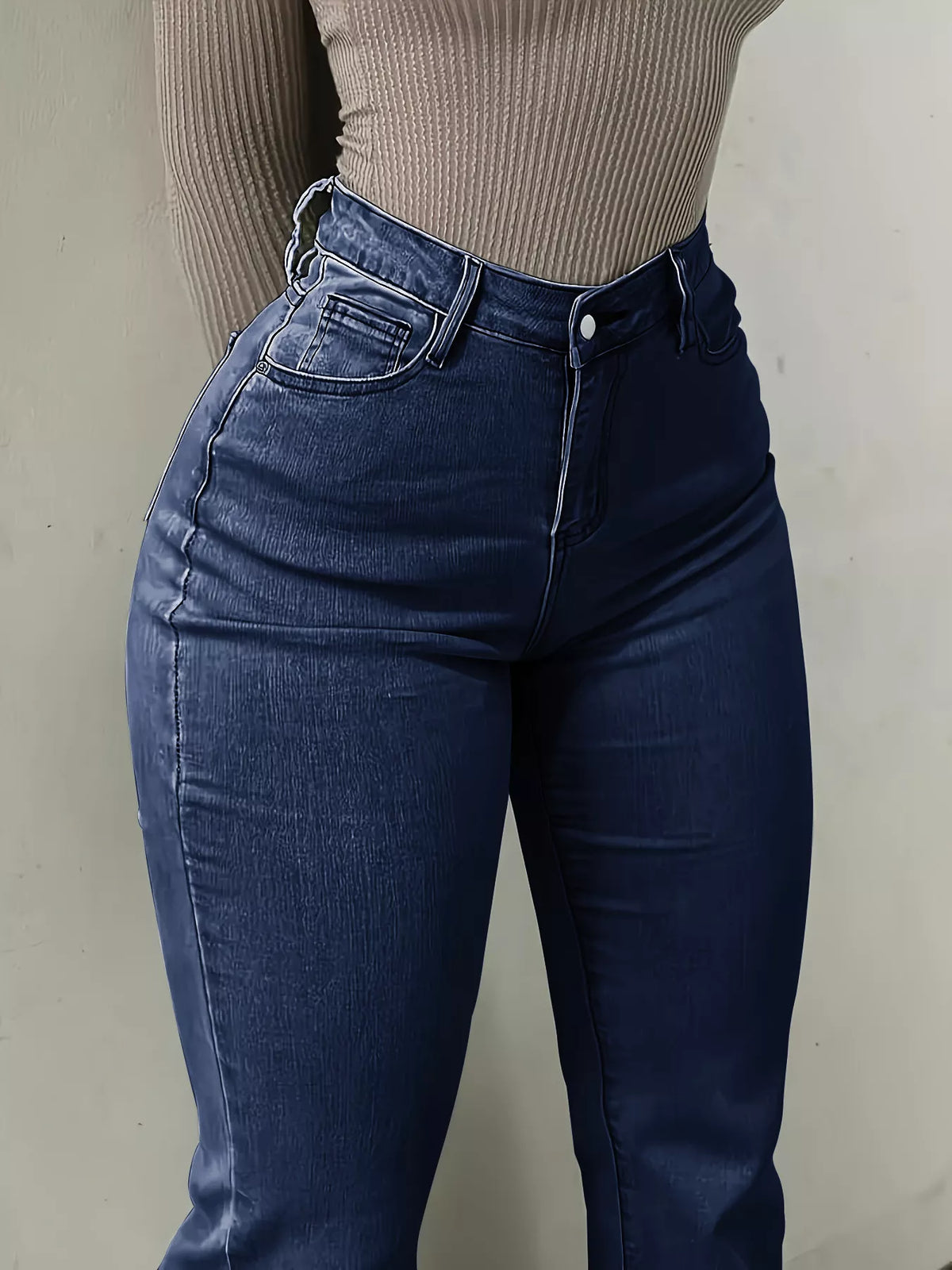 The Uptown Hour High-Waisted Flare Jeans