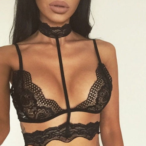 The Lace Mystique Strappy Bralette