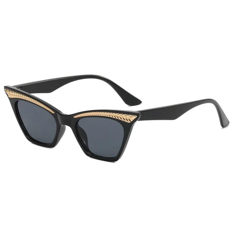 The Gilded Glance Cat-Eye Sunglasses