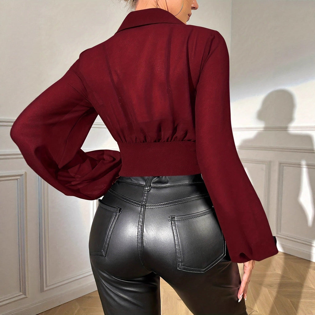 New Stylish Elegant And Minimalist Everyday Casual Womens Shirt