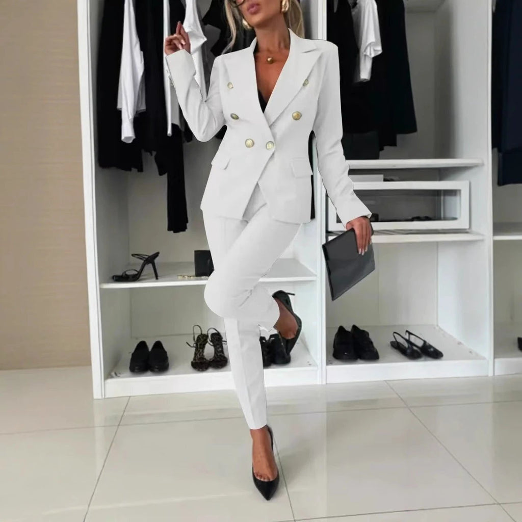 The Executive Agenda Blazer & Pants Suit