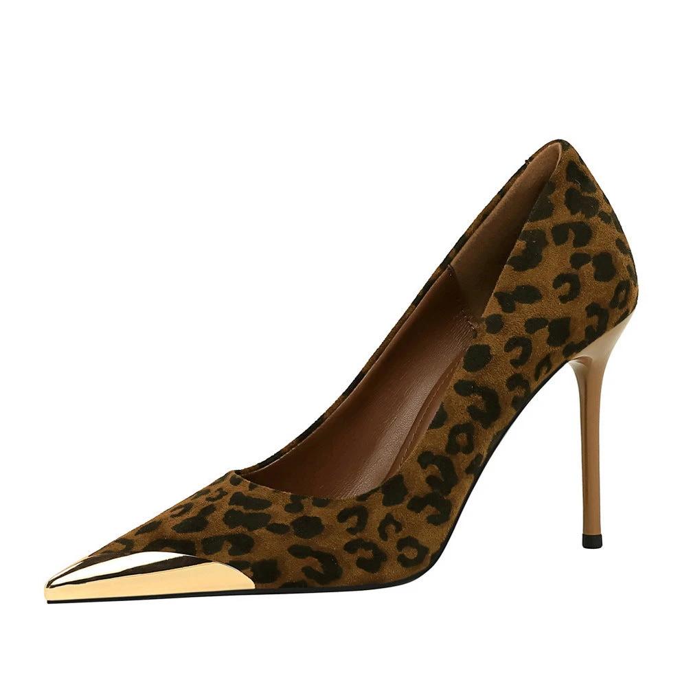 The Gilded Agenda Pointed-Toe Stiletto Pumps