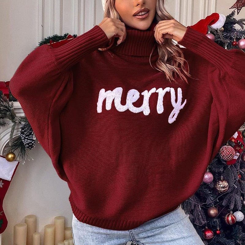 The Festive Social Holiday Turtleneck Sweater