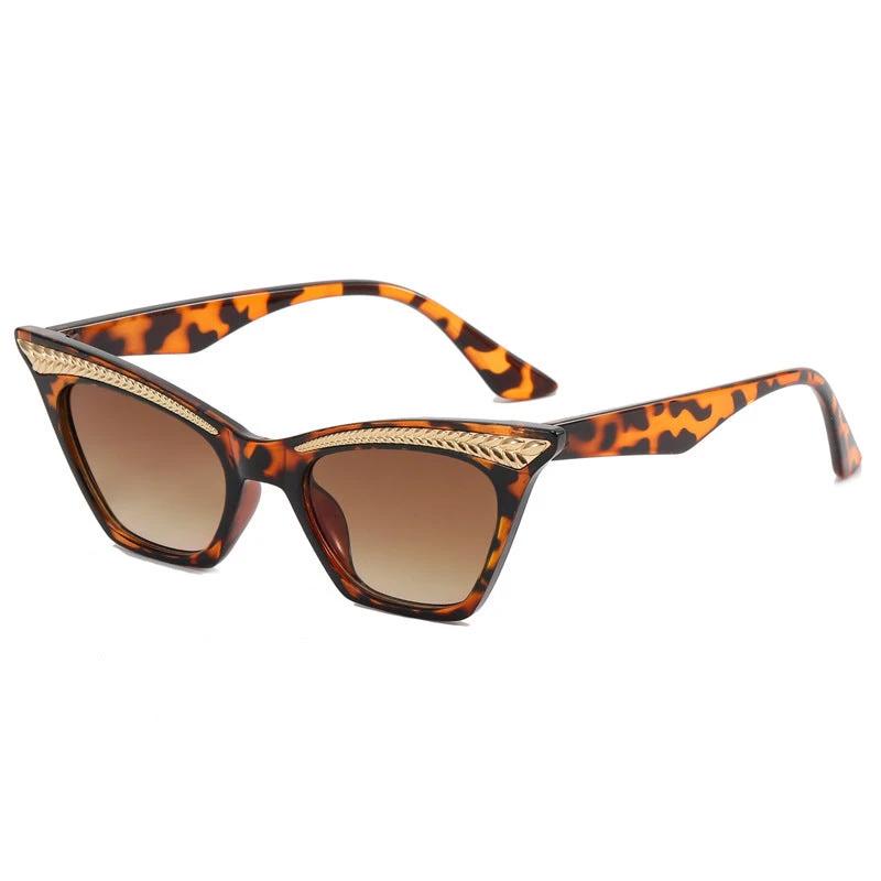 The Gilded Glance Cat-Eye Sunglasses