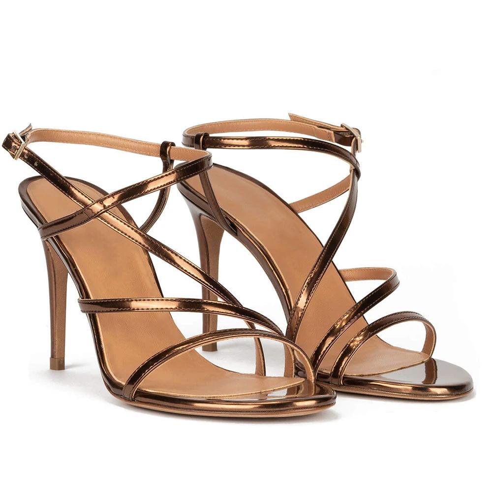 The Strappy Soirée Stiletto Sandals
