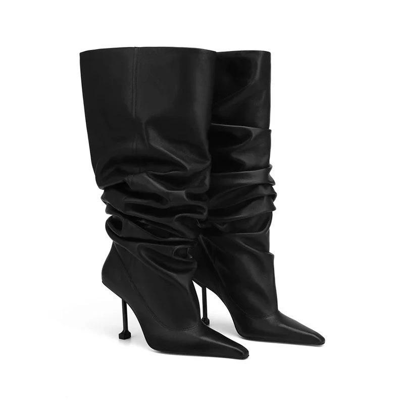 The Gloss Rebel Slouchy Stiletto Boots