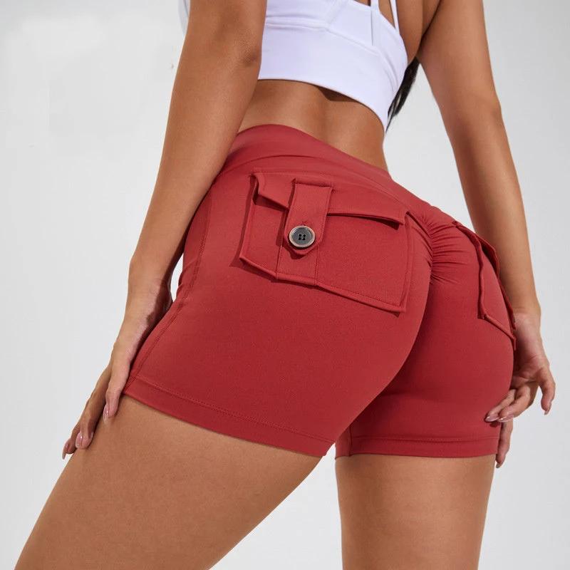 The Studio Utility High-Waist Pocket Shorts
