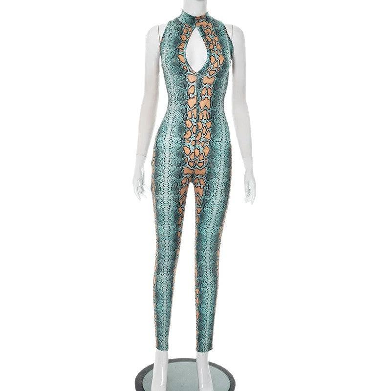 The Serpent Social Cutout Jumpsuit