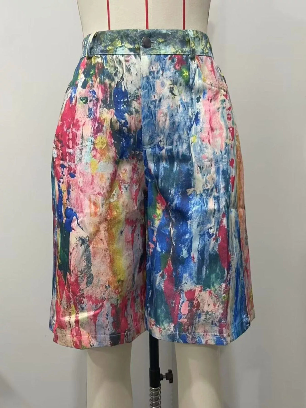 The Paint Party Bermuda Shorts