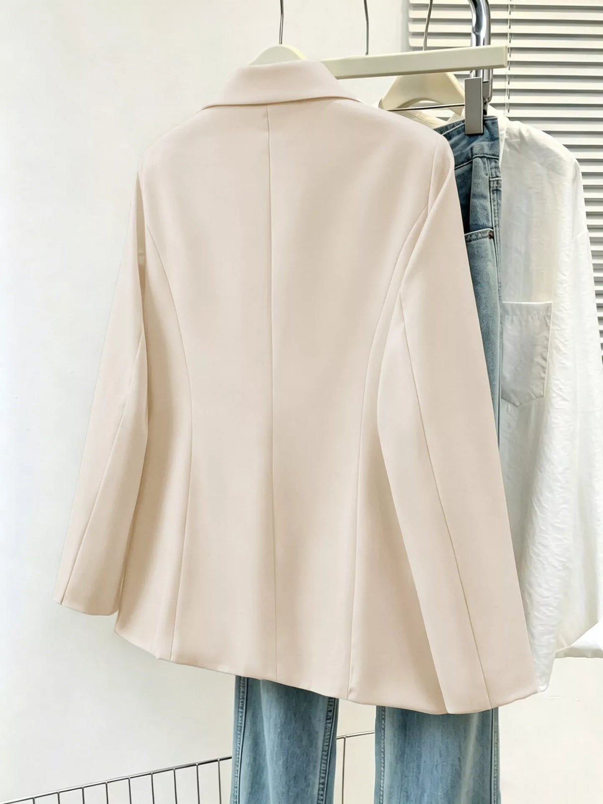 The Office Hours Single-Button Blazer