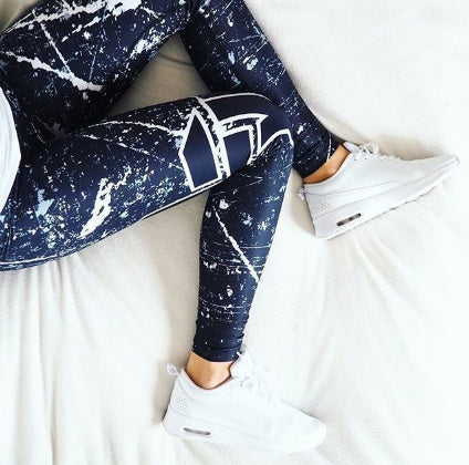 The Digital Print Breathable Stretch Leggings