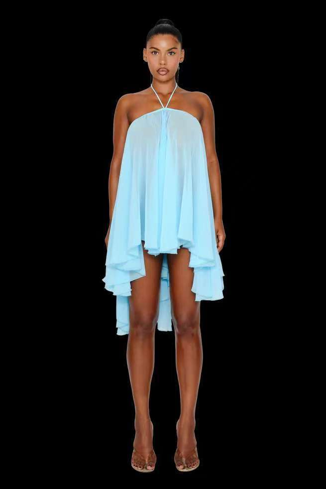 The Weekend Getaway Halter Tube Top Dress