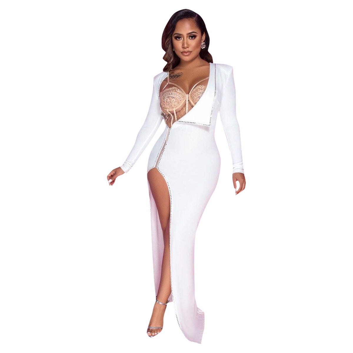 The It Girl Irregular Hollow-Out Dress