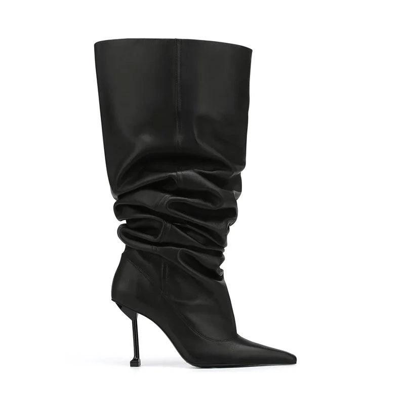 The Gloss Rebel Slouchy Stiletto Boots