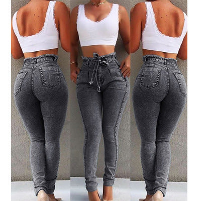 The Fringe Hem Boho Straight Leg Jeans