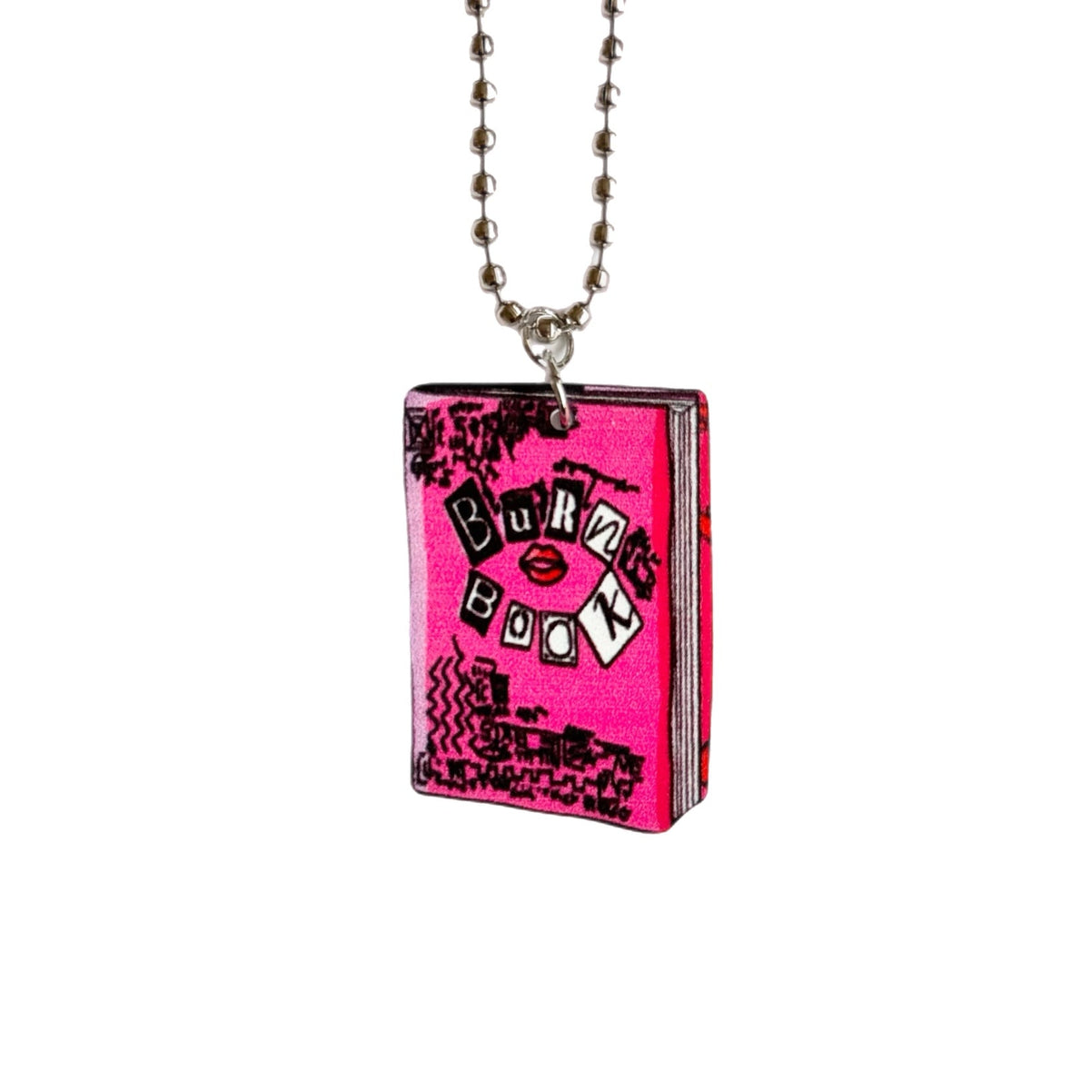 Burn Book Mini Book Tumbler Charm