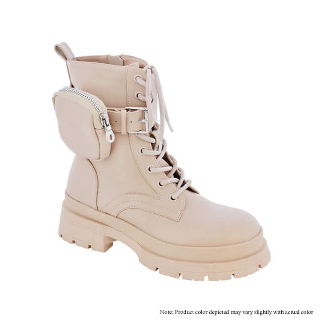 The Demi Pocket Combat Boots